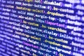 Programmer occupation job. Royalty Free Stock Photo