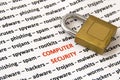 Computer security Royalty Free Stock Photo