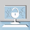 Computer security illustration