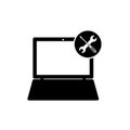 Computer Service Icon, Laptop Repair icon