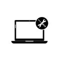 Computer Service Icon, Laptop Repair icon
