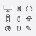 Computer set icon