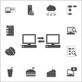 computer synchronization icon. web icons universal set for web and mobile