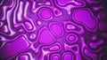 Computer, technology, business and art theme concept. Colorful purple refulgent wavy liquid surface with white glares