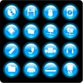 Computer technology icons