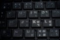 Computer thai keyboard, Computer number, Computer alphabet Royalty Free Stock Photo