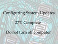 Computer updates notice