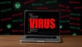 Computer Virus Alert Your Device is Infected Generative AI