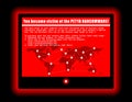 Ransomware computer virus cyber attack screen cool illustration