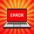 Computer virus Error Alert