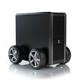 Computer on wheels