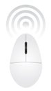 Computer Wireless Mouse Illustration