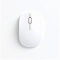 Computer Wireless Mouse on White Background Modern Digital Electronic Device Royalty Free Stock Photo