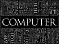 COMPUTER word cloud