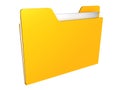 Computer yellow folder