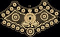 Embroidery fancy work design. Neck embroidery design for women. Traditional Indian kurti hd design.
