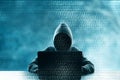 Computing and hacking concept