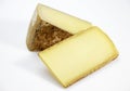 Comte, French Cheese produced from Cow`s Milk Royalty Free Stock Photo