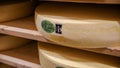 ComtÃÂ© cheese being matured on spruce planks