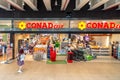 CONAD City store in Turin Lingotto Shopping Center, Italy Royalty Free Stock Photo