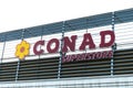 Conad supermarket logo Royalty Free Stock Photo