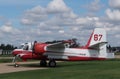 Conair Firecat Airplane At Reynold's Alberta Museum Royalty Free Stock Photo