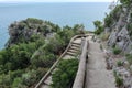 Conca dei Marini - Scorcio panoramico dalla scalinata di accesso alla Torre Capo di Conca