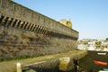 Concarneau fortification Royalty Free Stock Photo
