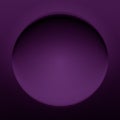 Concave Circle Button Abstract Background