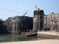 The Concealed Main Entrance Gate to The Sindhudurg Fort