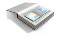 Concealed Rand In A Book Front Royalty Free Stock Photo