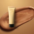 Concealer cream package