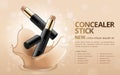 Concealer stick ads