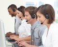 Concentrated customer service agents