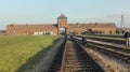 Birkenau camp Royalty Free Stock Photo