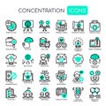 Concentration , Pixel Perfect Icons