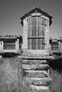 Concentrations of granaries from Beresmo Spain Royalty Free Stock Photo