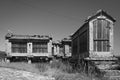 Concentrations of granaries from Beresmo Spain Royalty Free Stock Photo