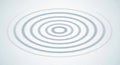 Concentric circles create a ripple effect Royalty Free Stock Photo