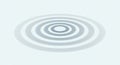 Concentric circles create a ripple effect Royalty Free Stock Photo