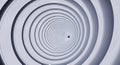 Concentric circles create a tunnel-like visual effect, gradually diminishing in size Royalty Free Stock Photo