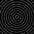 Concentric circles pattern. Abstract monochrome-geometric illustration.