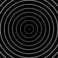 Concentric circles pattern. Abstract monochrome-geometric illustration.