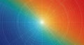 Concentric circles radiating from a central bright point create a gradient pattern Royalty Free Stock Photo