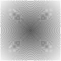 Concentric Circular Line Pattern Design