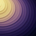 Concentric circular shapes create a layered gradient pattern, transitioning from light