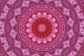 Concentric Flower Close-up. Mandala Kaleidoscopic design. Esoteric magic concept