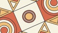 Concentric Geometric Pattern, Abstract Modern Design vector design Generative AI Royalty Free Stock Photo
