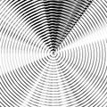 Concentric grungy, textured circles, rings. Abstract circular pa