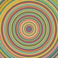 Concentric old-fangled rug fabric Royalty Free Stock Photo